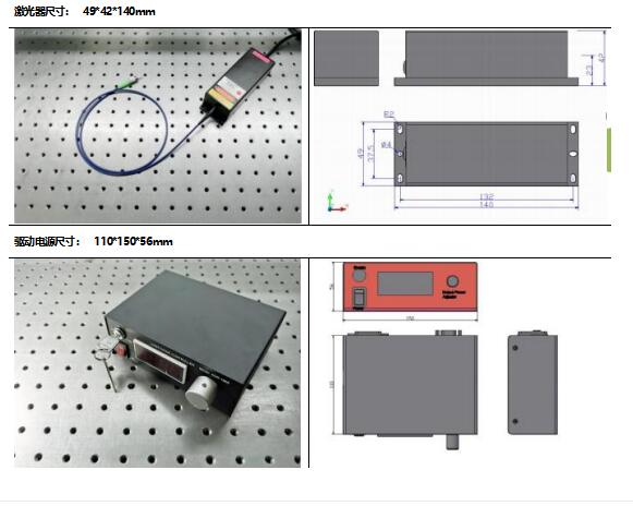 <strong>730nm保偏单模光纤耦合激光器</strong>(图4)